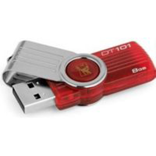 Immagine di PEN DRIVE KINGSTON 8 GB DATA TRAVEL 101 G2