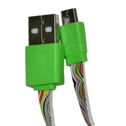 Immagine di CAVO USB MICRO FLAT 1M SGS