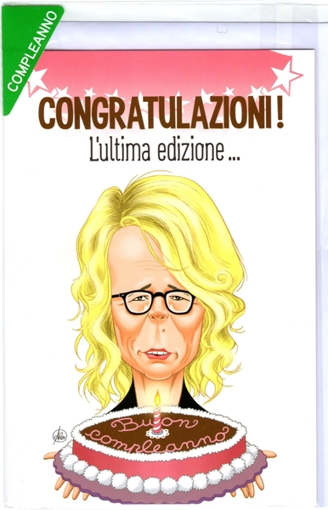 Immagine di BIGLIETTO BUON COMPLEANNO MARIA DE FILIPPI