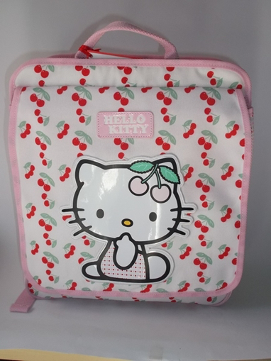 Immagine di ZAINO AMERICANO HELLO KITTY C/PATTINA E FRAGOLE