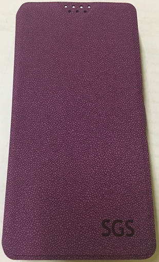 Immagine di CUSTODIA UNIVERSALE 5.1"/5.7" VIOLA TITANIUM SGS