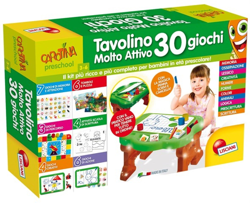 Immagine di CAROTINA TAVOLINO MOLTO ATTIVO CON 30 GIOCHI