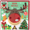 Immagine di BIGLIETTO NATALE RENNA REGALO HONEYCOMB CARD