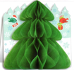 Immagine di BIGLIETTO NATALE ALBERO DI NAT REGALO HONEYCOMB CARD