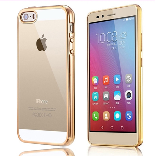 Immagine di CUSTODIA TPU DIAMONT IPHONE 7 PLUS GOLD