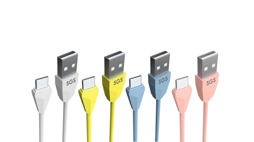 Immagine di CAVO USB TYPE-C 1M SGS GIALLO CABLE