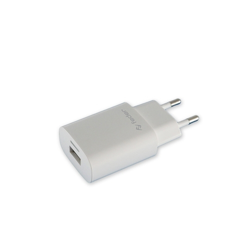 Immagine di ALIMENTATORE USB RETE ELETTRIC 1USB 1000 MHA BIANCO