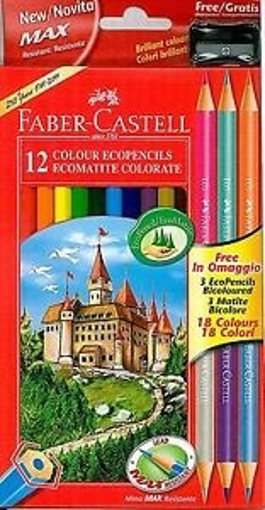 Immagine di COLORI FABER-CASTEL 12 A MATIT