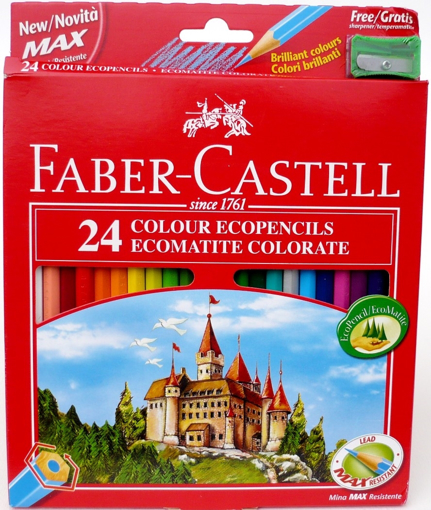 Immagine di COLORI FABER-CASTEL 24 A MATIT