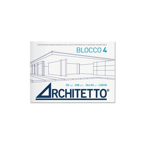 Immagine di ALBUM ARCHITETTO 24X33 CM 20FG 110GR LISCIO