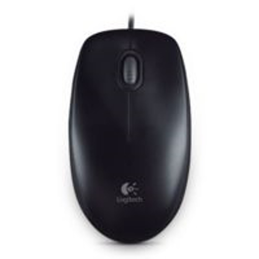 Immagine di MOUSE LOGITHECH B100 BLACK USB 3 TASTI 800 DPI