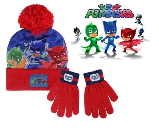 Immagine di CAPPELLO E GUANTI PJ MASKS