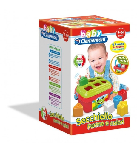 Immagine di SECCHIELLO FORME E COLORI BABY CLEMENTONI