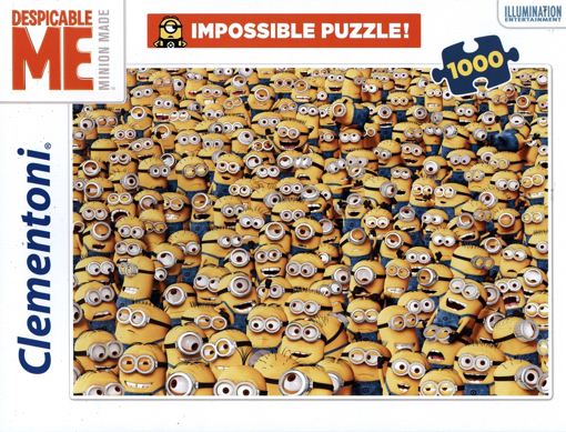 PUZZLE PZ 1000 CLEMENTONI GLI IMPOSSIBILI MINIONS