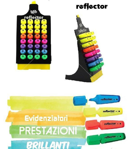 Immagine di EVIDENZIATORE REFLECTOR FLUO COLOR AZZURRO