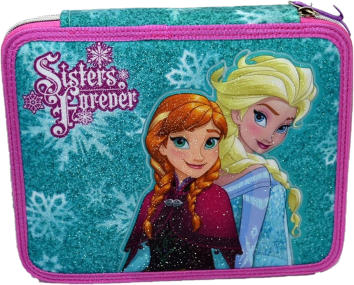 ASTUCCIO MAXI FROZEN ED ELSA A DUE CERNIERE.ASSABESE