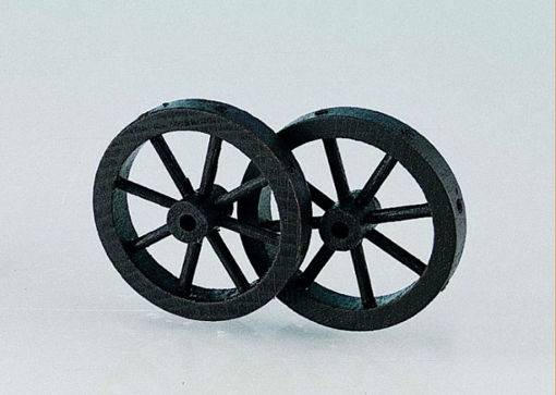 Immagine di RUOTA PER CARRO 2PZ 5CM IN BLISTER PLASTICA