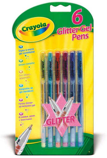 Immagine di CRAYOLA PENNA GEL GLITTER PZ. 6