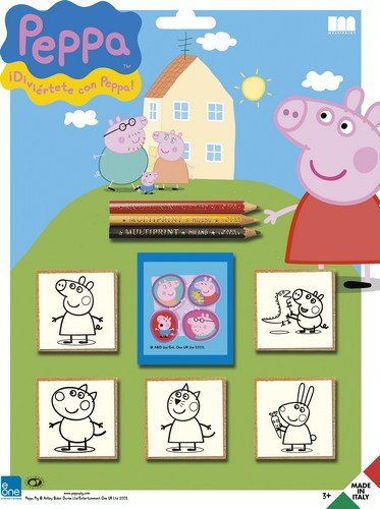 Immagine di TIMBRINI C/COLORI PEPPA PIG