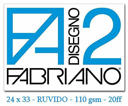 Picture of ALBUM FABRIANO 24X33 F2 RUVIDO FOGLI STACCABILI FG.20