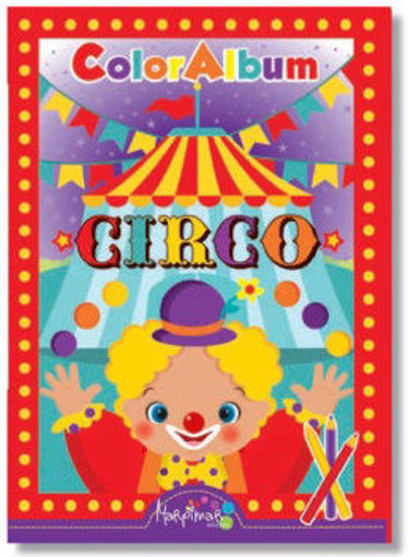 Immagine di ALBUM DA COLORARE CIRCO MARPIMAR