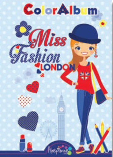 Immagine di ALBUM DA COLORARE MISS FASHION LONDON MARPIMAR