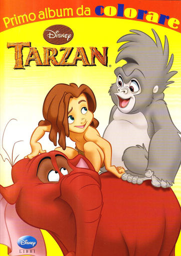 Immagine di PRIMO ALBUM DA COLORARE TARZAN DISNEY